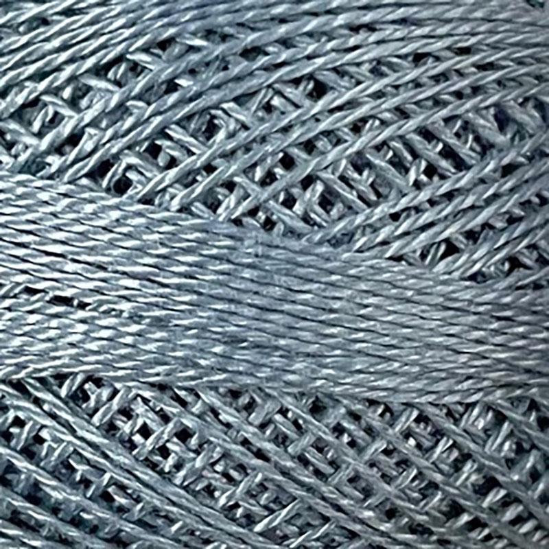 Pearl Cotton Solid 12wt Thread Smokey Teal Valdani VL-PC12-031