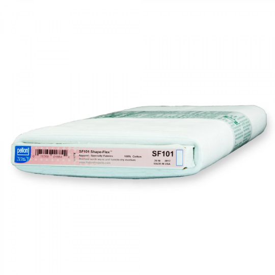 Pellon Fusible Shape Flex Iron-on Woven Cotton 20 inches White Pellon-SF101PWHT - Sold by Yard