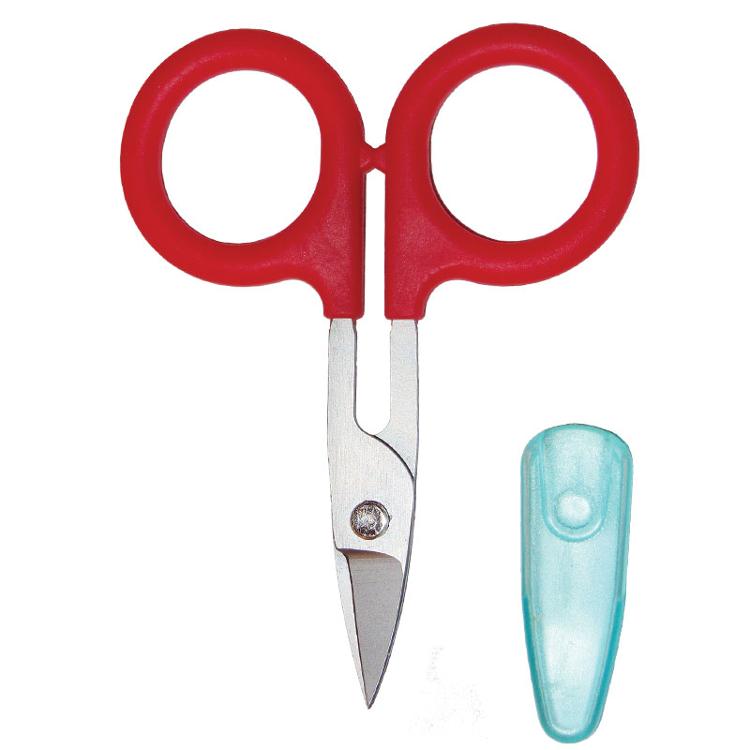 Perfect Scissors Serrated Blades Curved 3-3/4" Karen Kay Buckley KKB-003