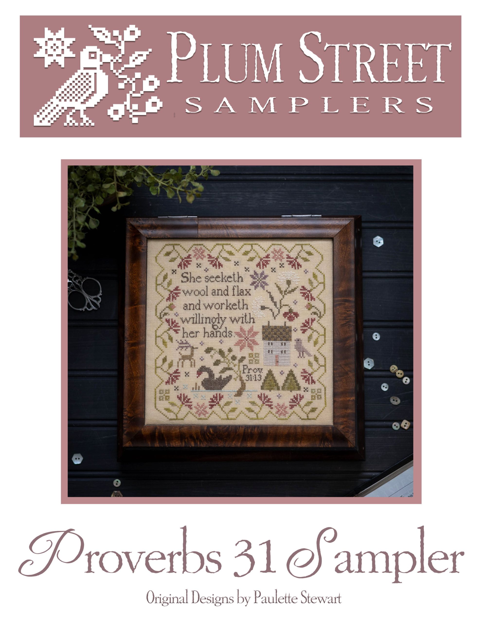 Proverbs 31 Sampler (Market Exclusive) - Plum Street Samplers