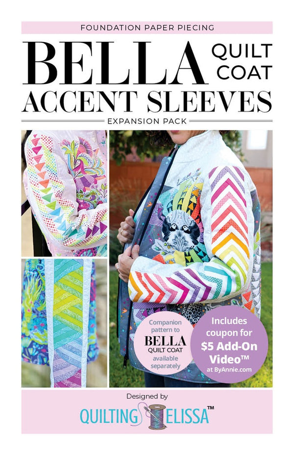 Bella Quilt Coat Accent Sleeves {By Annie's} Paper Pattern EXPANSION PACK