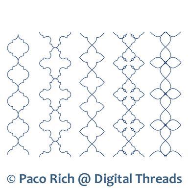 Quatrefoil Crosshatch B2B Set