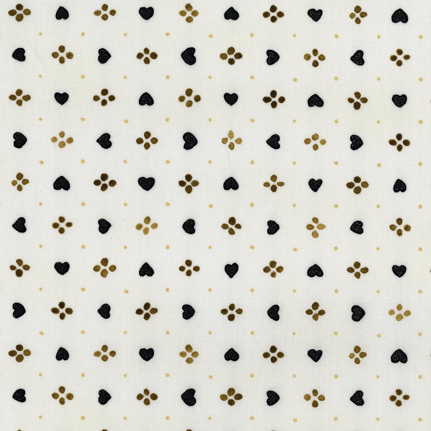 RJR Shiny Objects: Precious Metals 3376-005 - Cotton Metallic Fabric