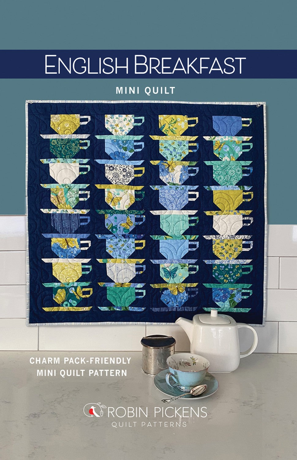 English Breakfast Mini Quilt (By Special Order: Read description for full details)