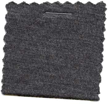 Wholesale Rayon Jersey Knit Solid Fabric - Two Toned Charcoal - 200GSM25 yards