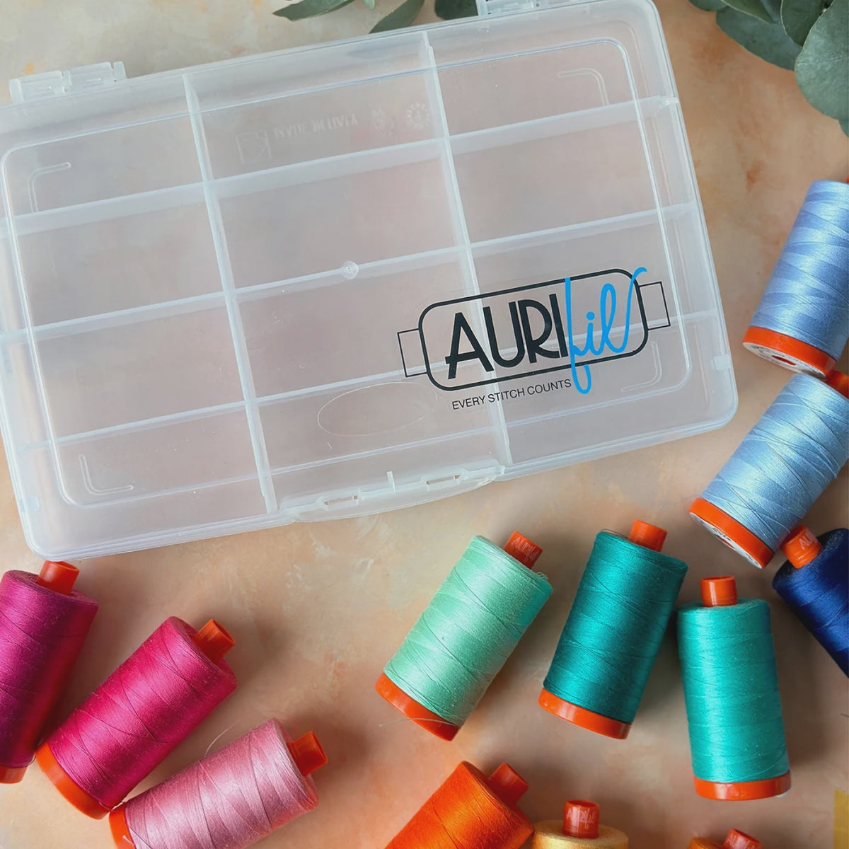 Aurifil 12 Large Spool Thread Case