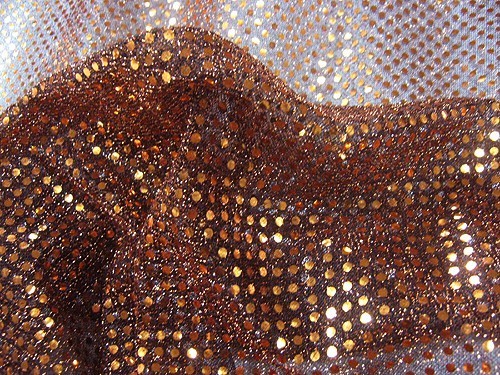 Wholesale Faux Sequin Knit Fabric - 342 Copper25 yards***Temporarily Out of Stock***