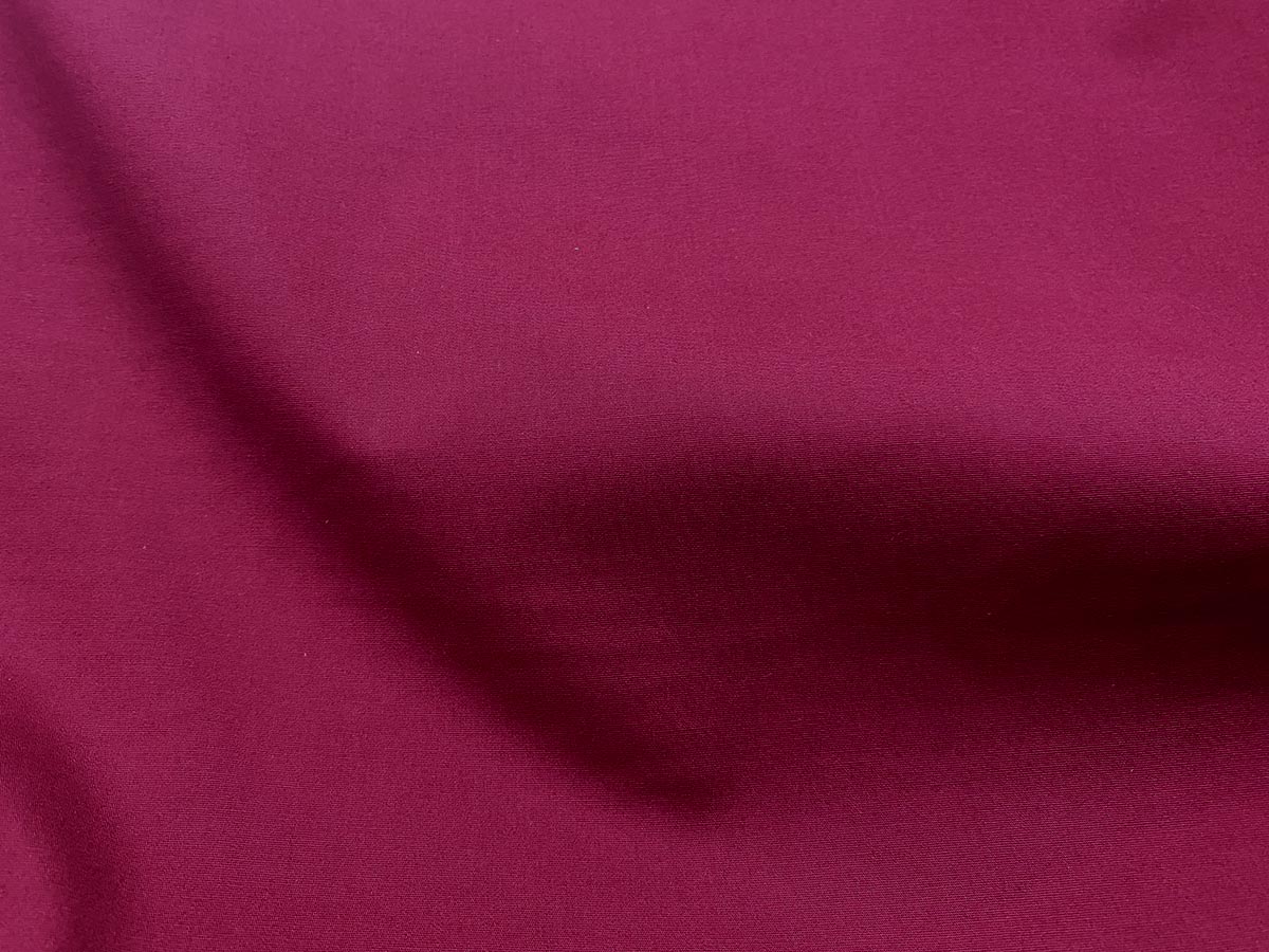 Stretch Cotton Solid - Burgundy Batiste