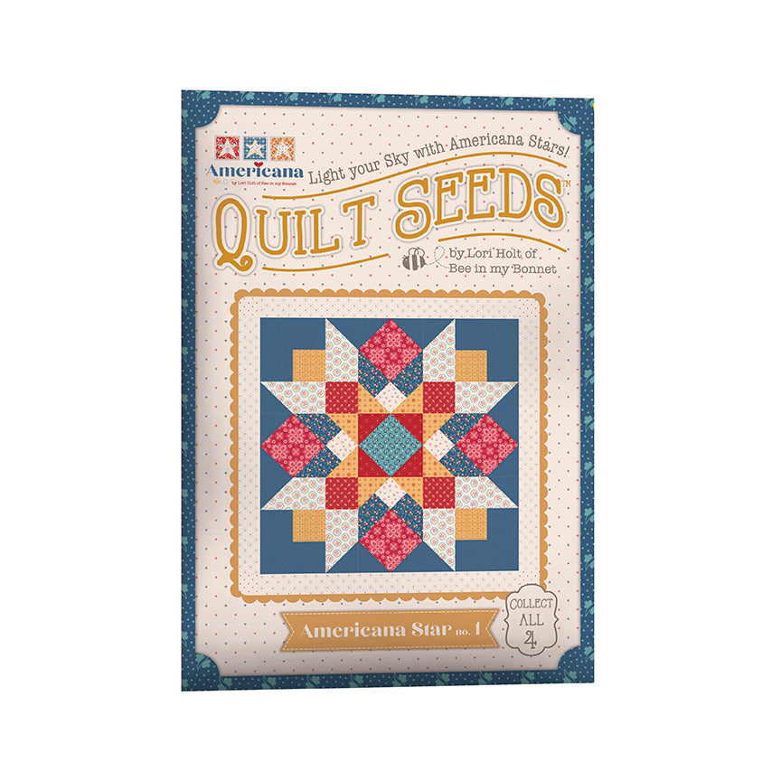 Lori Holt Quilt Seeds Pattern Americana Star No. 1 SKU: ST-40890