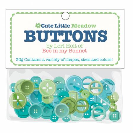 Lori Holt Cute Little Buttons--Meadow