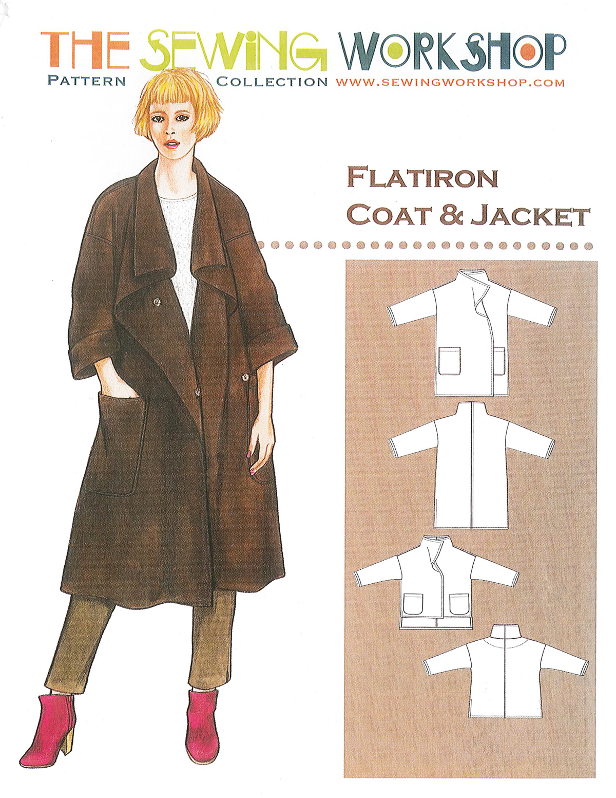 Sewing Workshop Collection - FlatIron Coat & Jacket