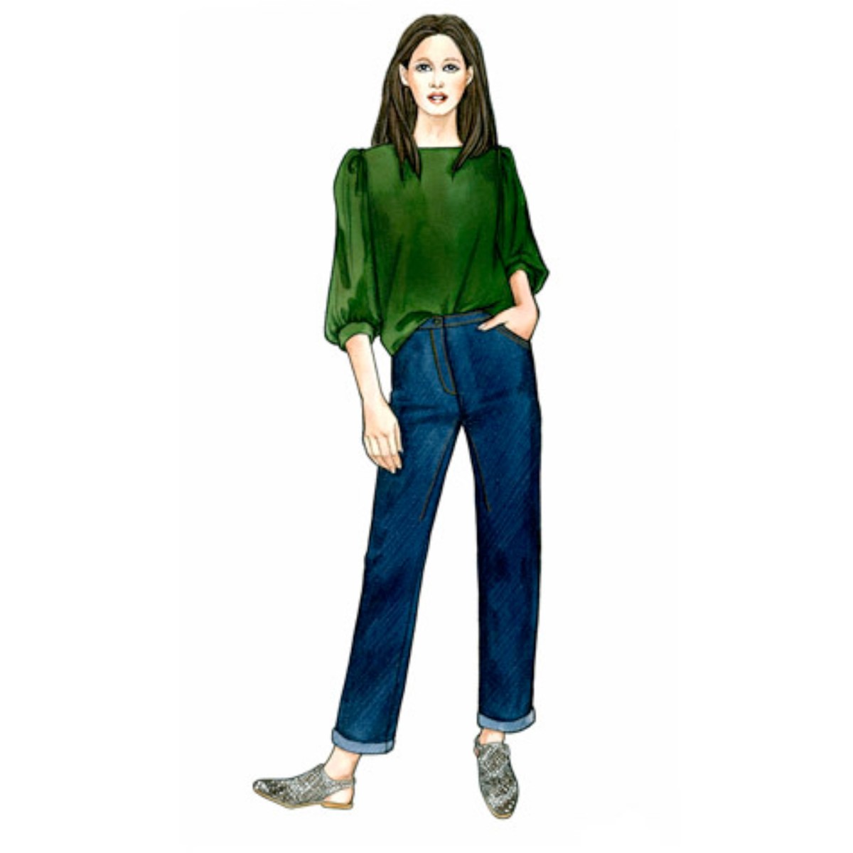 Sewing Workshop Collection - Getaway Jeans