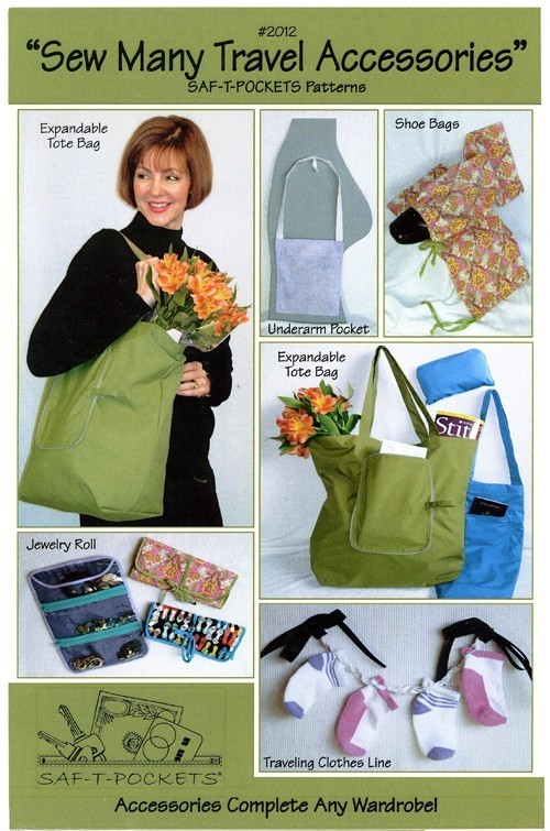 Saf-T-Pockets #2012 Sew Many Travel Accessories