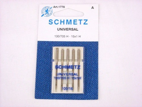 Schmetz Universal Needles, size 100/16