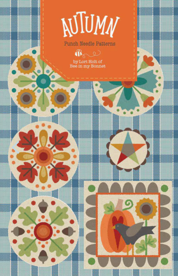 Lori Holt Autumn Punch Needle - Paper Pattern