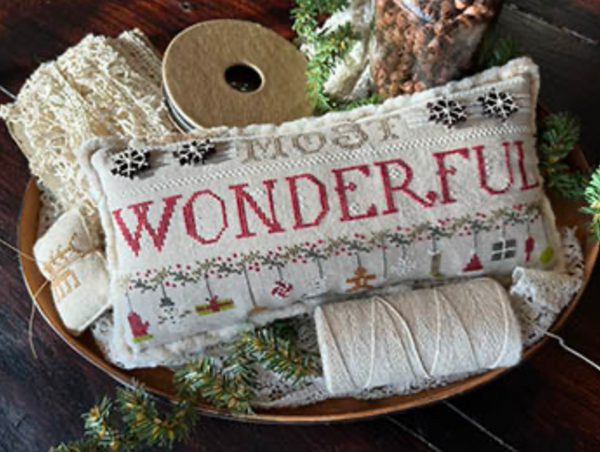 Most Wonderful Cross Stitch by Shakespeare's Peddler - Paper Pattern