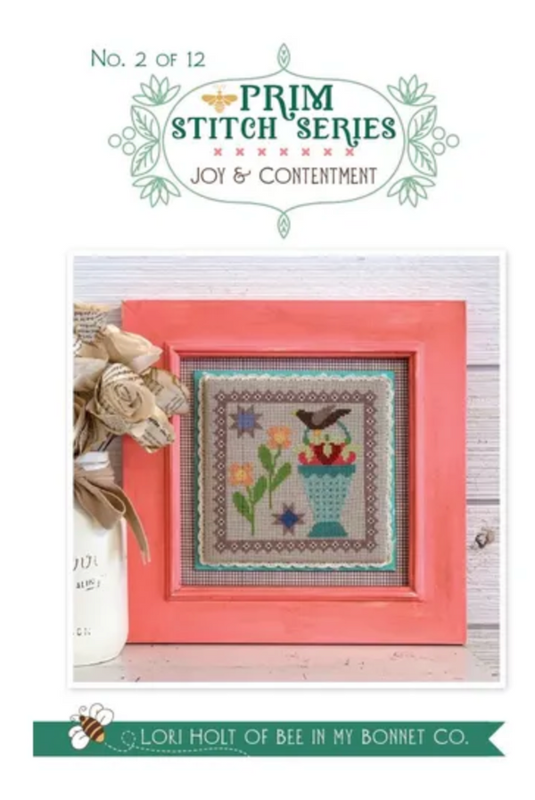 Prim Stitch Series Joy & Contentment No. 2 of 12 by Lori Holt of Bee in my Bonnet - PAPER Pattern