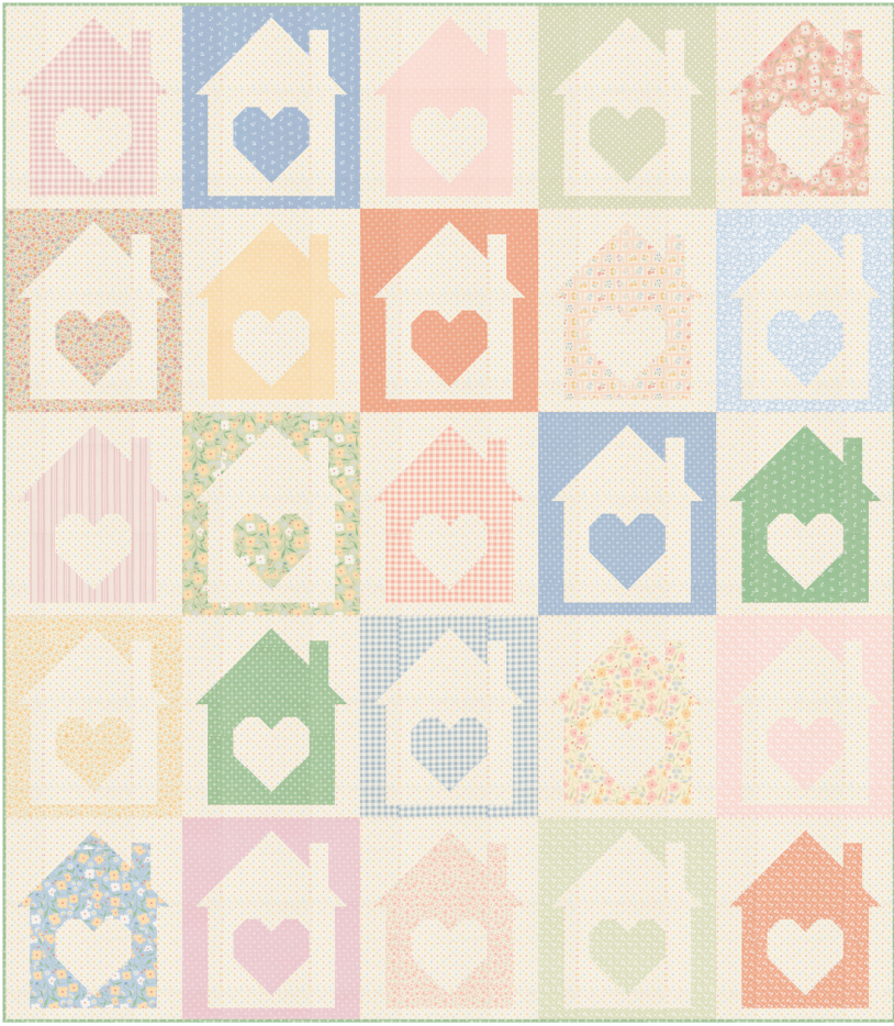 Loving Home Quilt Kit