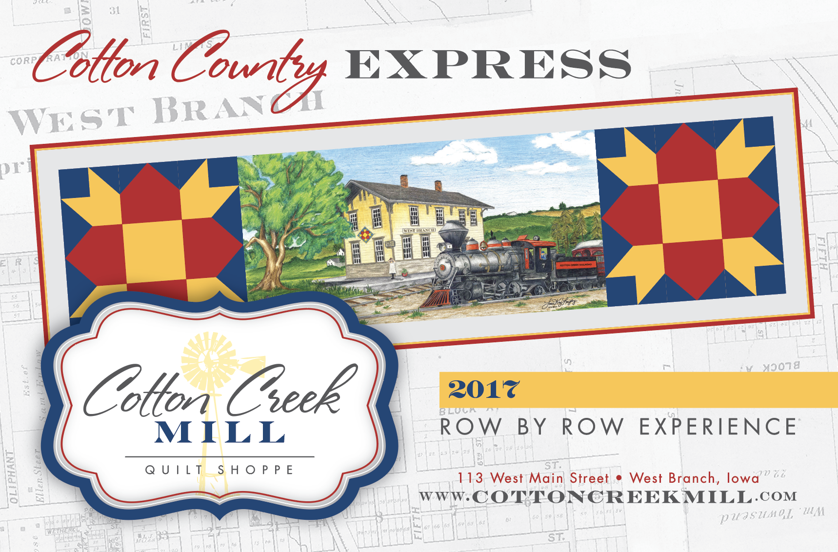 RxR | 2017 Pattern • Cotton Country Express