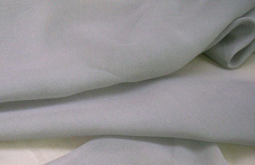 Wholesale Silk Chiffon - Medium Grey 15 yards