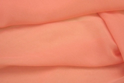 Wholesale Silk Chiffon - Peach 15 yards