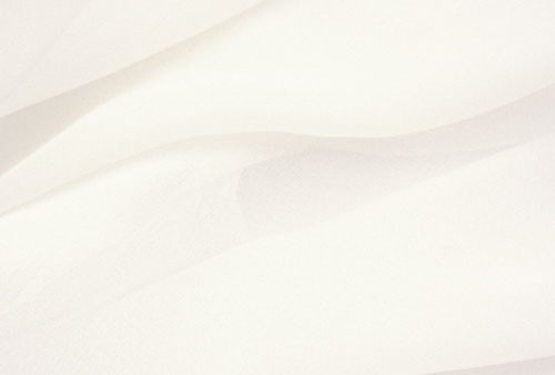 Wholesale Silk Chiffon - White 15 yards