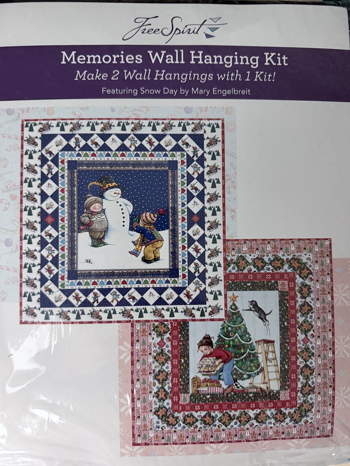 Snow Days - Memories Wall Hanging Kit by Free Spirit