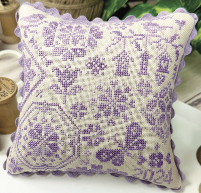 Spring Quaker Cross Stitch Pattern by Primrose Cottage Stitches