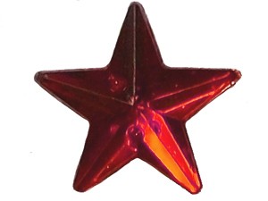 Wholesale Acrylic Jewels - Light Peach Sew-In Gemstone - Star, 16mm - 144 jewels