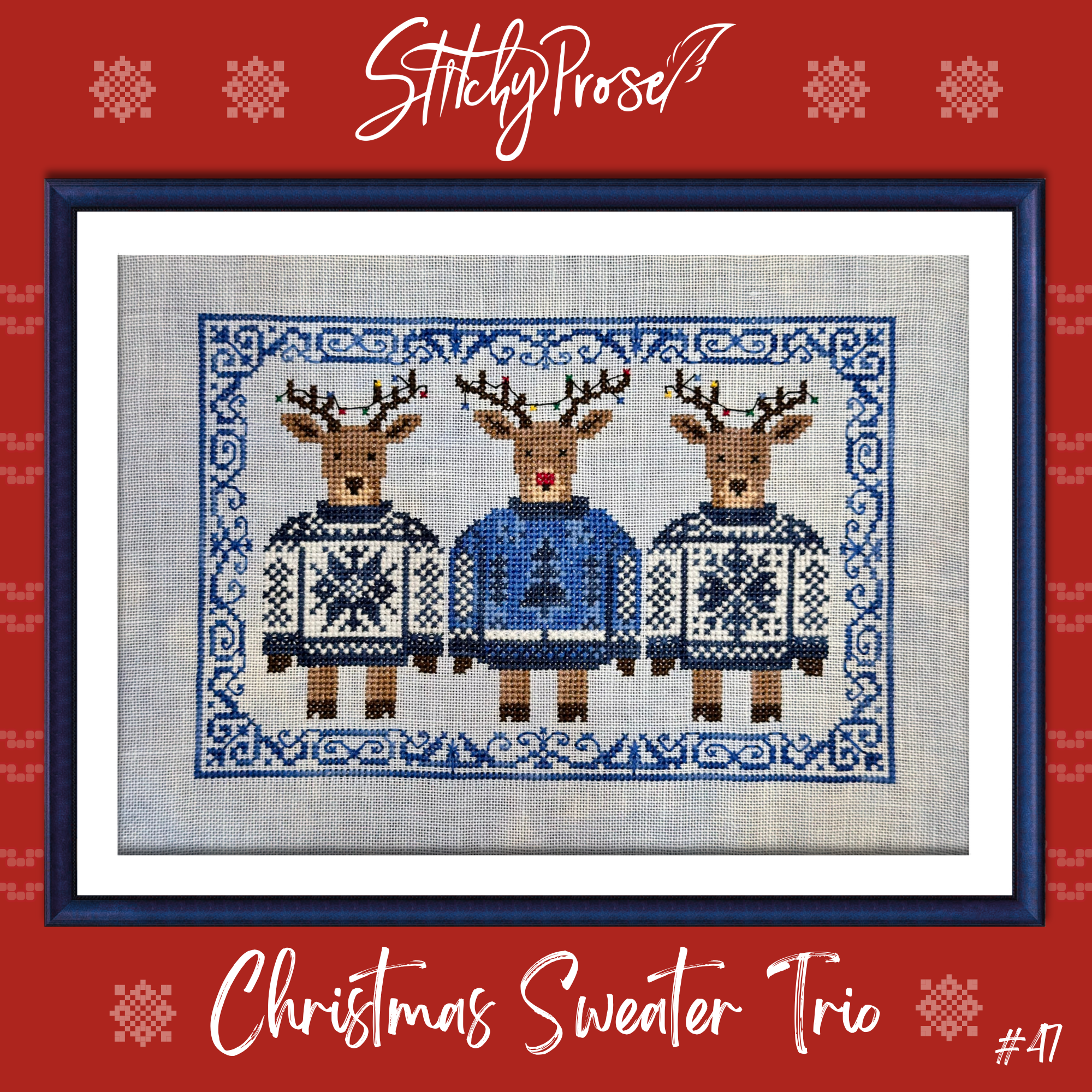 Christmas Sweater Trio | Stitchy Prose