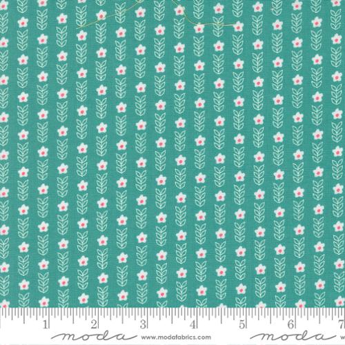 Strawberry Lemonade fabric Teal 37673 21 by Sherri & Chelsi