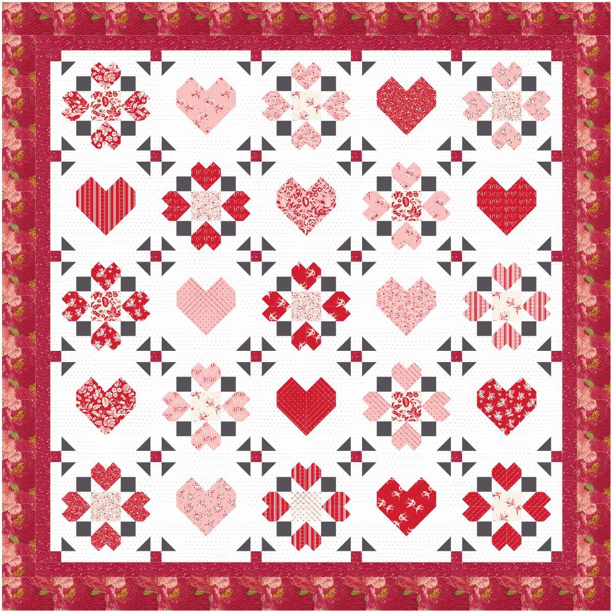 Surrounded By Love Quilt Kit