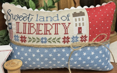 Sweet Land Of Liberty Cross Stitch Pattern by Primrose Cottage Stitches