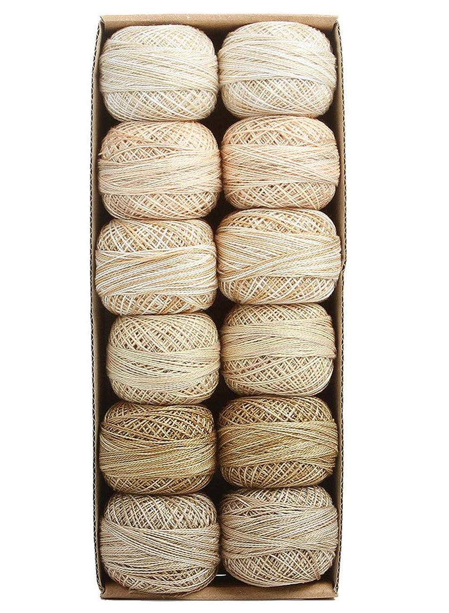 Valdani Pearl Cotton Ball Sz12 109yd Two in Beige