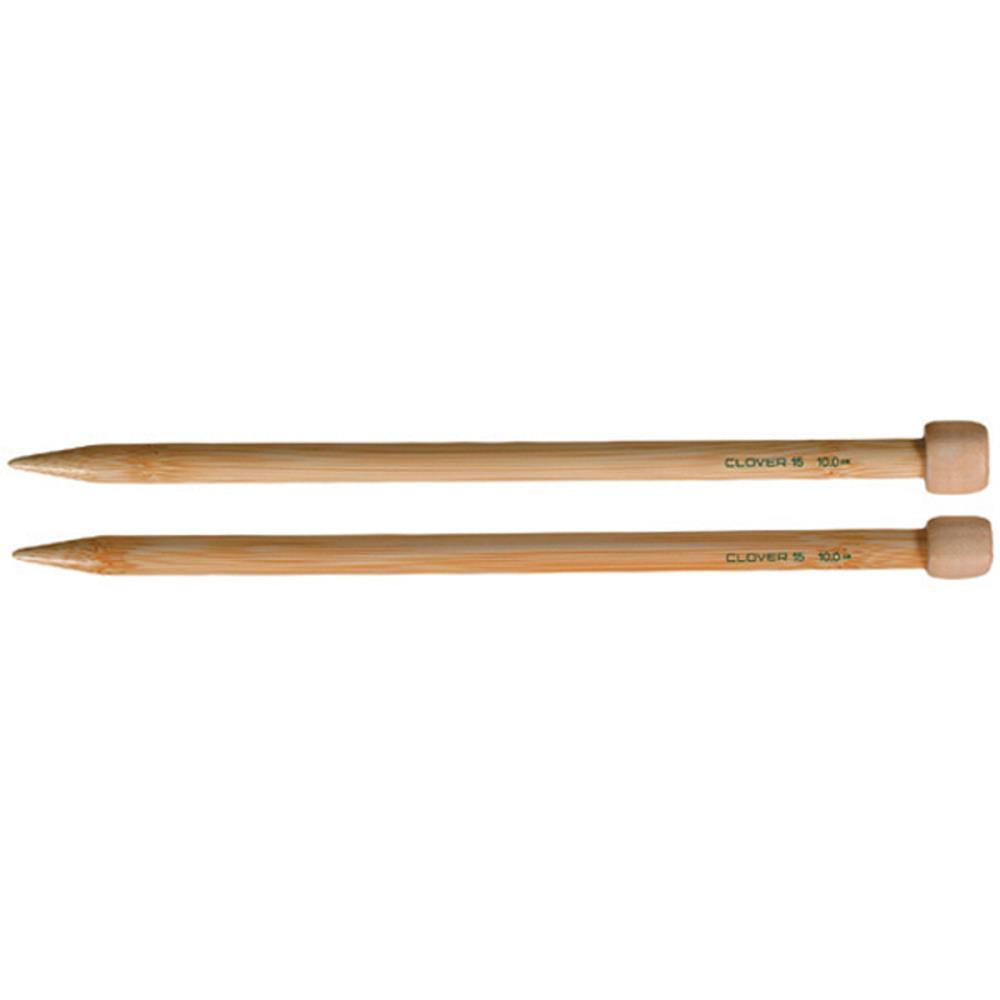 Takumi Bamboo Single Point Knitting Needles by Clover (Size 11/8mm - 14-inch)