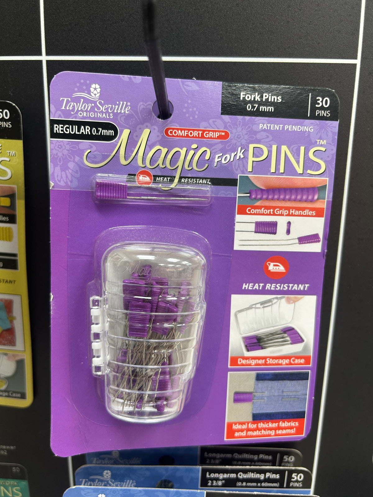 Taylor Seville Magic Fork Pins 0.7mm (30 ct)