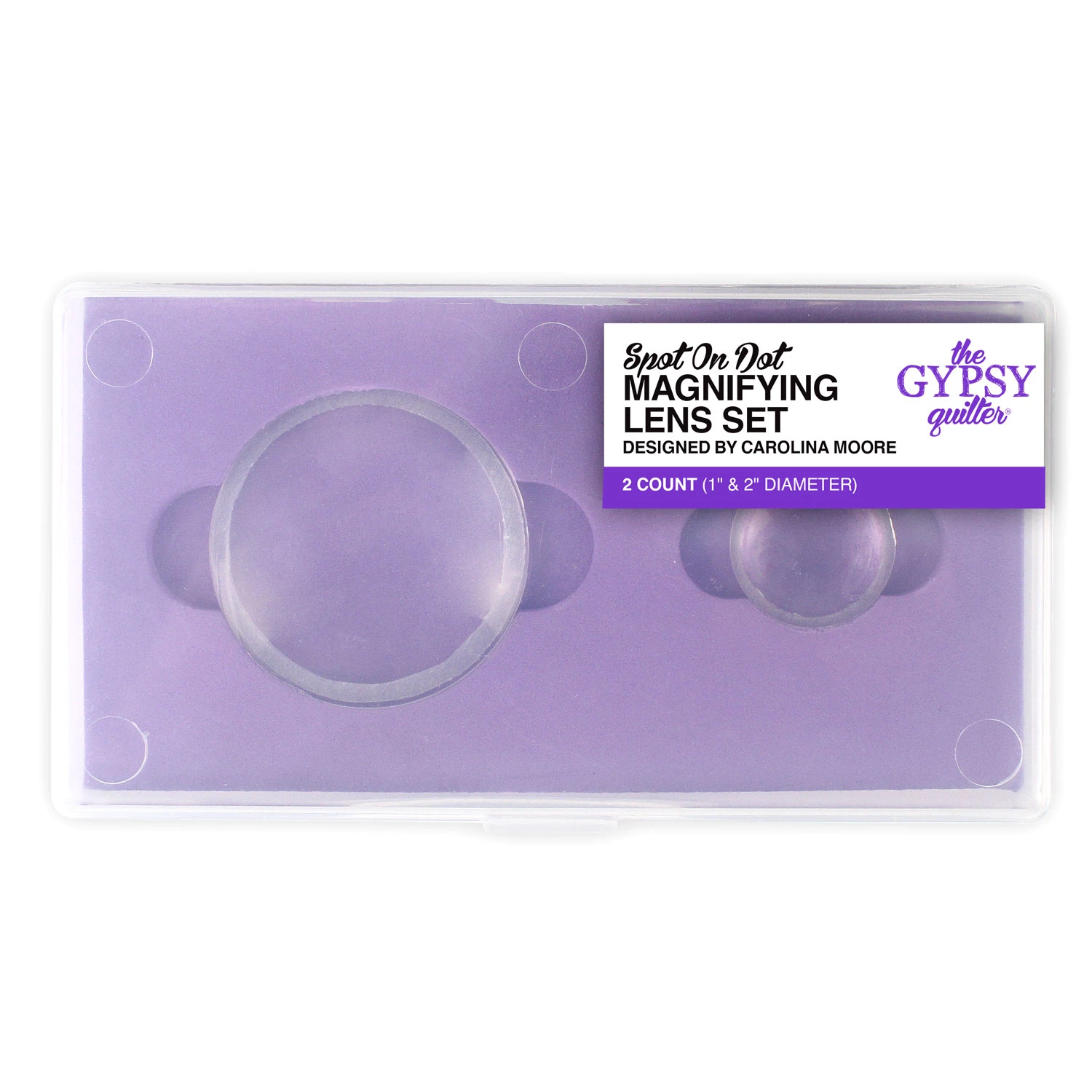 The Gypsy Quilter Spot On Dot Magnifying Lens Set TGQ030