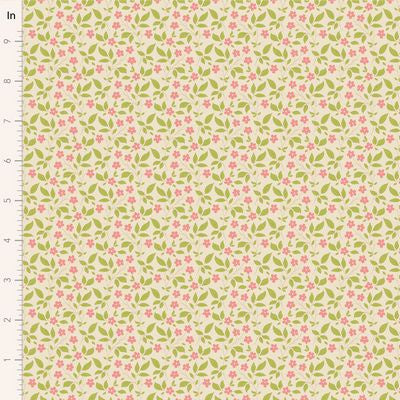 Tilda Sunday Brunch - Tipsy Cream/Pink fabric