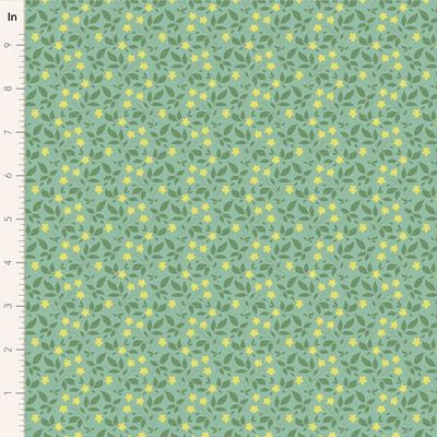Tilda Sunday Brunch - Tipsy Teal fabric