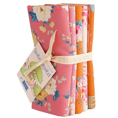 Tilda Sunday Brunch Fat Quarter Bundle 20x22 Pink