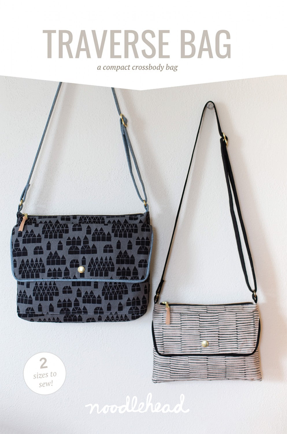 Traverse Bag/Tote Pattern Anna Graham Noodlehead