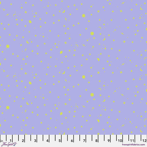 True Colors Space Sprinkles Dream Purple Tula Pink Free Spirit Cotton Fabric FS-PWTP254.DREAM