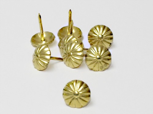 Wholesale Upholstery Nail Heads 1533 - Gilt BrassBox of 1000