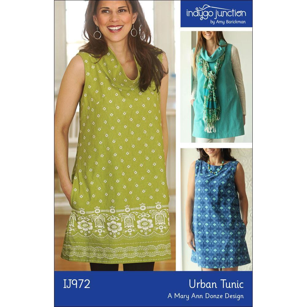 Indygo Junction - Urban Tunic Sewing Pattern IJ972
