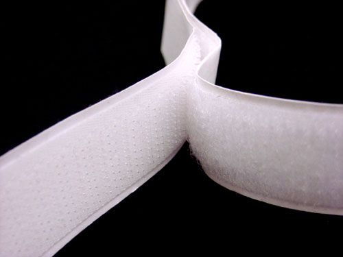 Hook & Loop - 5/8" Adhesive White