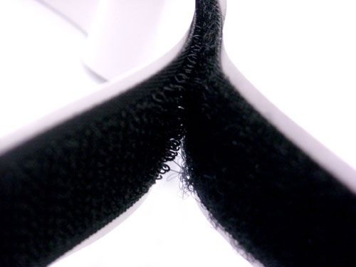Hook & Loop - 5/8" Adhesive Black