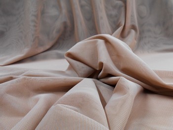 Wholesale Vera Sheer Stretch Mesh - Mocha -25yds