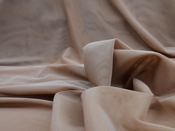 Wholesale Vera Sheer Stretch Mesh - Sable - 25yds