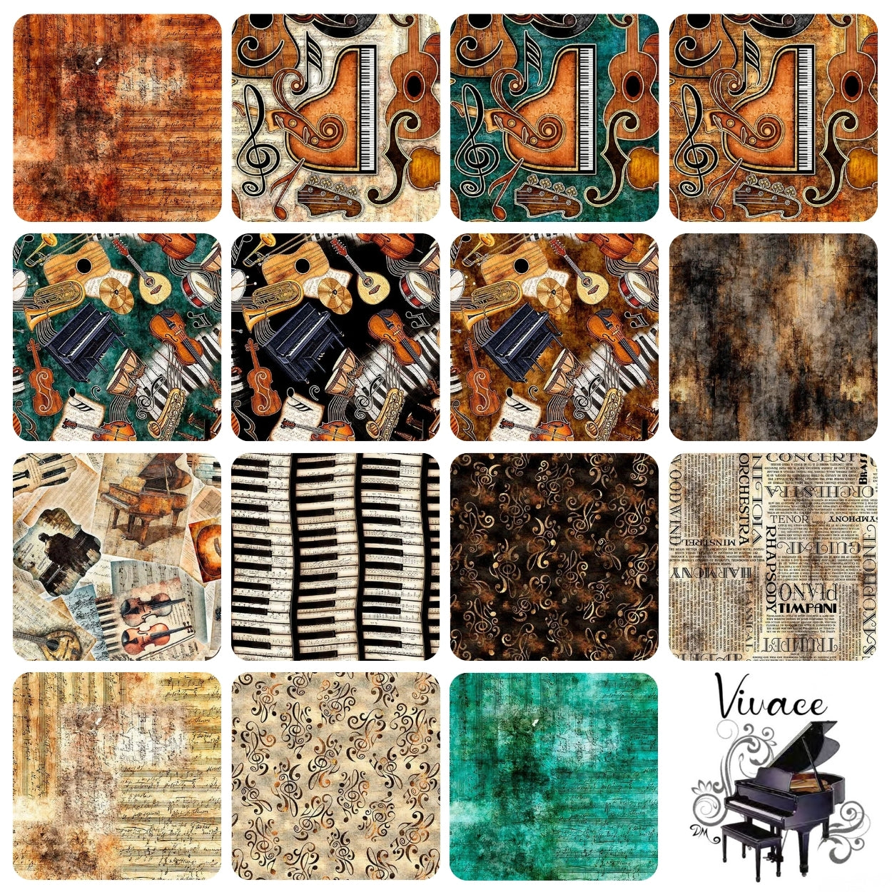 Vivace Half Yard Bundle