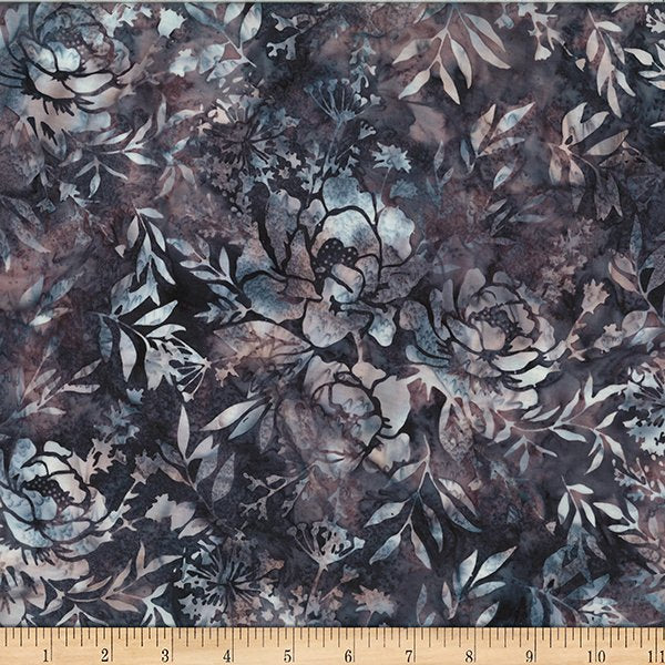 Bali Batik Mixed Floral W2578-11 - Mauve • Hoffman